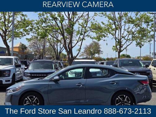 Atlantic Gray Metallic 2025 Nissan Sentra SV