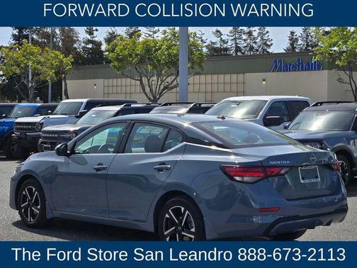 Atlantic Gray Metallic 2025 Nissan Sentra SV