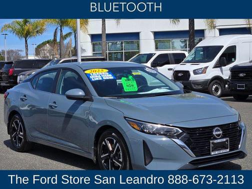 Atlantic Gray Metallic 2025 Nissan Sentra SV