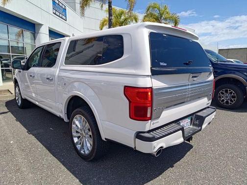 White Platinum Metallic Tri-Coat 2019 Ford F-150 Limited