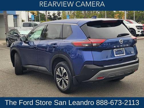 Caspian Blue Metallic 2021 Nissan Rogue SV
