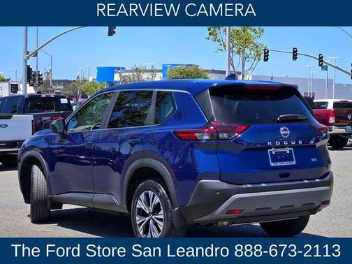 Caspian Blue Metallic 2021 Nissan Rogue SV