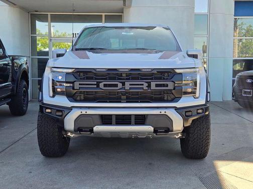 Space White Metallic 2025 Ford F-150 Raptor