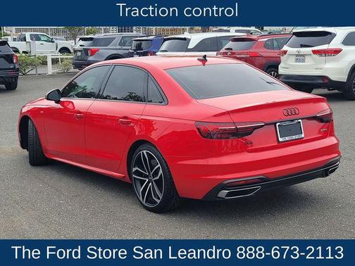 Tango Red Metallic 2021 Audi A4 45 S line Premium Plus
