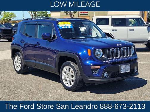 Jetset Blue Clearcoat 2021 Jeep Renegade Latitude