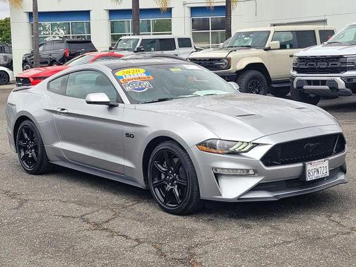 Iconic Silver Metallic 2020 Ford Mustang GT Premium