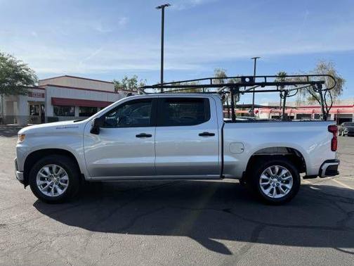 Silver Ice Metallic 2020 Chevrolet Silverado 1500 Custom