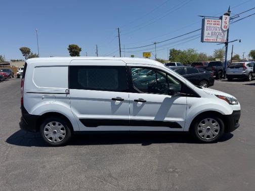 Frozen White 2022 Ford Transit Connect XL Cargo Van