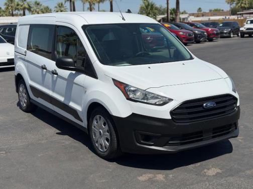 Frozen White 2022 Ford Transit Connect XL Cargo Van