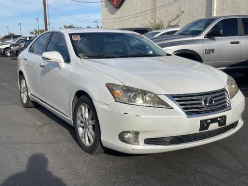 White 2010 Lexus ES 350 Base
