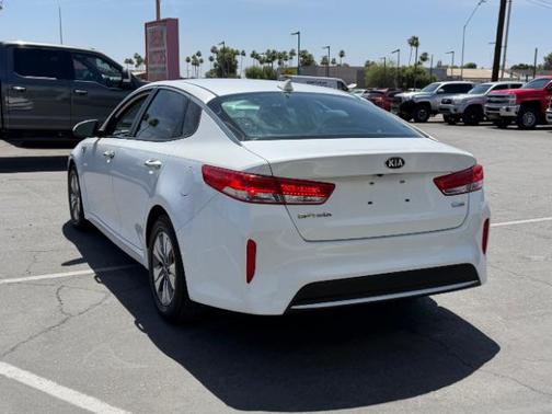 Snow White Pearl 2017 Kia Optima Hybrid Base