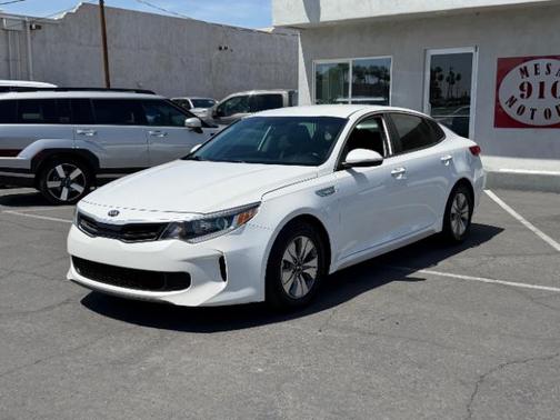 Snow White Pearl 2017 Kia Optima Hybrid Base