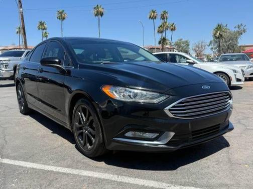 Shadow Black 2018 Ford Fusion SE