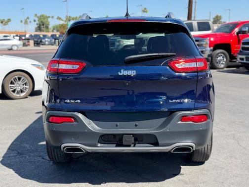 True Blue Pearlcoat 2015 Jeep Cherokee Sport