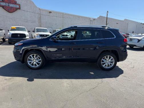 True Blue Pearlcoat 2015 Jeep Cherokee Sport