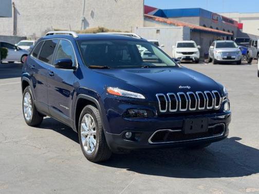 True Blue Pearlcoat 2015 Jeep Cherokee Sport