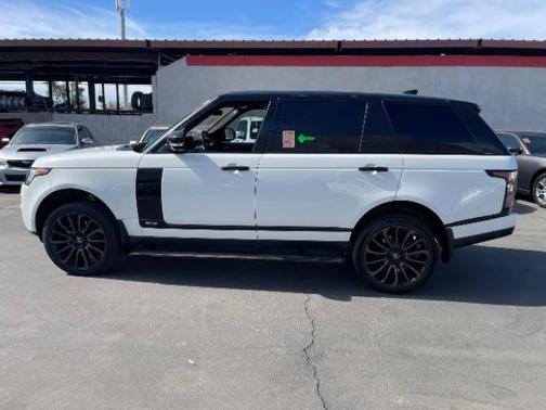 Fuji White 2017 Land Rover Range Rover 5.0L Supercharged