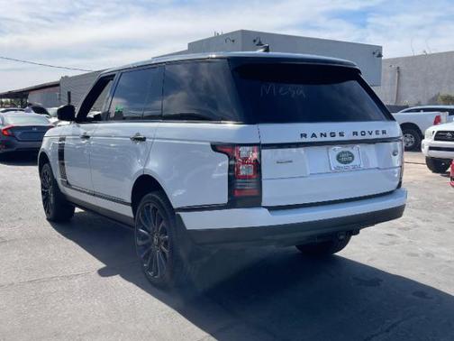 Fuji White 2017 Land Rover Range Rover 5.0L Supercharged