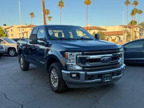 Blue Jeans Metallic 2020 Ford F-350 XLT