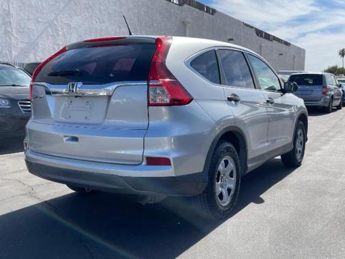 Alabaster Silver Metallic 2015 Honda CR-V LX