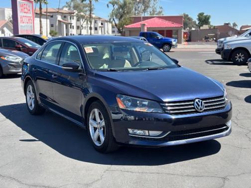 Night Blue Metallic 2015 Volkswagen Passat 1.8T Limited Edition