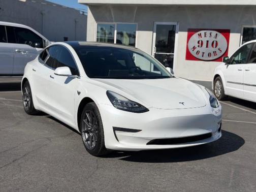 Pearl White Multi-Coat 2020 Tesla Model 3 Long Range