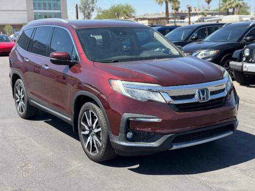 Deep Scarlet Pearl 2021 Honda Pilot Touring 8-Passenger