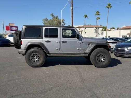Billet Silver Metallic Clearcoat 2020 Jeep Wrangler Unlimited Sport