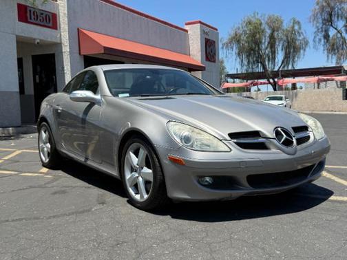 Iridium Silver Metallic 2005 Mercedes-Benz SLK-Class SLK350 Roadster