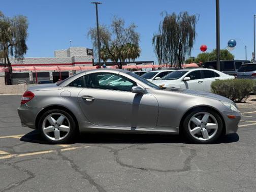Iridium Silver Metallic 2005 Mercedes-Benz SLK-Class SLK350 Roadster