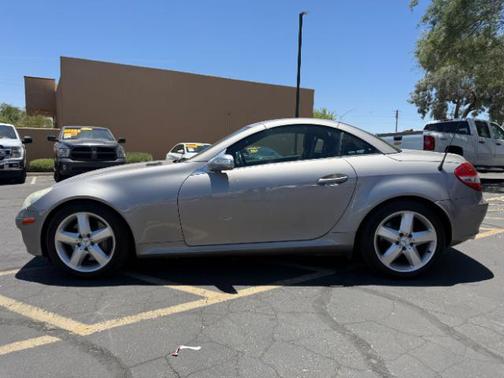 Iridium Silver Metallic 2005 Mercedes-Benz SLK-Class SLK350 Roadster
