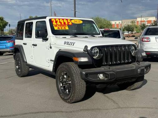 Bright White Clearcoat 2021 Jeep Wrangler Unlimited Sport