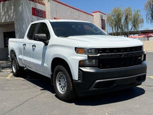 Summit White 2021 Chevrolet Silverado 1500 WT