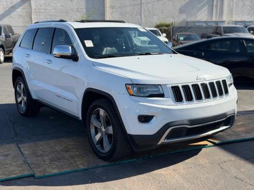 Bright White Clearcoat 2015 Jeep Grand Cherokee Limited