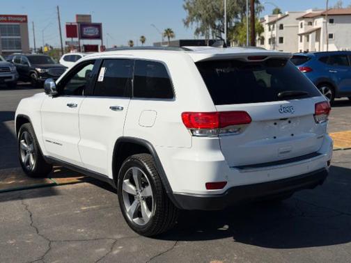 Bright White Clearcoat 2015 Jeep Grand Cherokee Limited