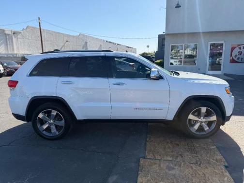 Bright White Clearcoat 2015 Jeep Grand Cherokee Limited