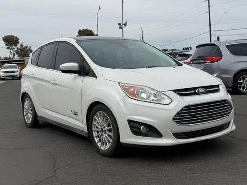 White Platinum Metallic Tri-Coat 2015 Ford C-Max Energi SEL