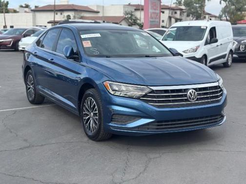 Blue Silk Metallic 2020 Volkswagen Jetta 1.4T R-Line