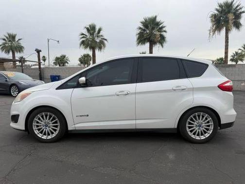 White Platinum Metallic Tri-Coat 2013 Ford C-Max Hybrid SE