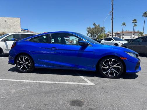 Aegean Blue Metallic 2018 Honda Civic Si