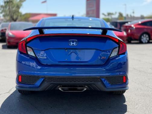Aegean Blue Metallic 2018 Honda Civic Si