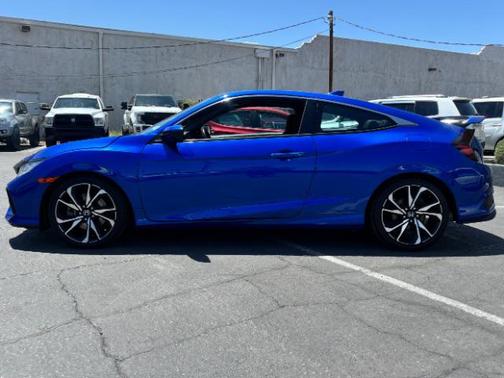 Aegean Blue Metallic 2018 Honda Civic Si