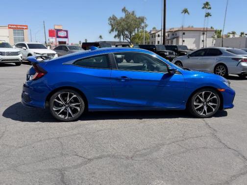 Aegean Blue Metallic 2018 Honda Civic Si