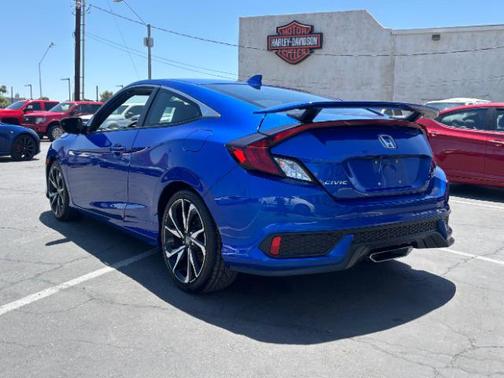 Aegean Blue Metallic 2018 Honda Civic Si