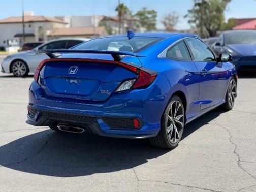 Aegean Blue Metallic 2018 Honda Civic Si