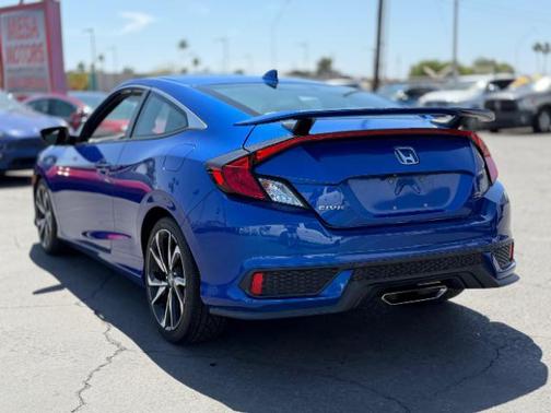 Aegean Blue Metallic 2018 Honda Civic Si