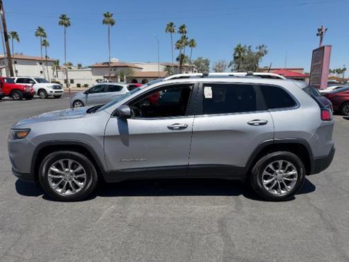Billet Silver Metallic Clearcoat 2021 Jeep Cherokee Latitude Plus