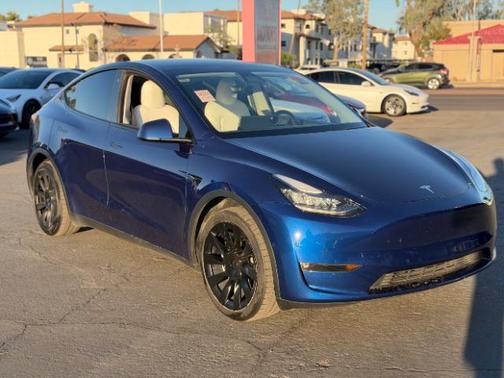 Deep Blue Metallic 2021 Tesla Model Y Long Range Dual Motor All-Wheel Drive
