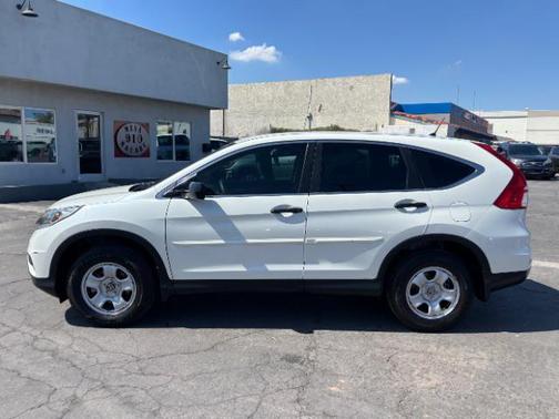 White Diamond Pearl 2015 Honda CR-V LX