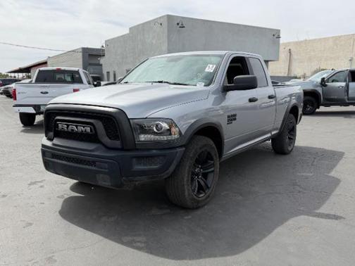Billet Silver Metallic Clearcoat 2022 RAM 1500 Classic Warlock Quad Cab 4x2 6'4' Box